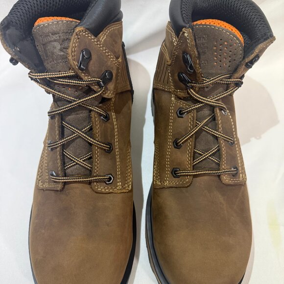 Timberland PRO Ballast 6” Comp Toe Work Boots Brown Mens 10.5 Wide Anti-Fatigue main image 5